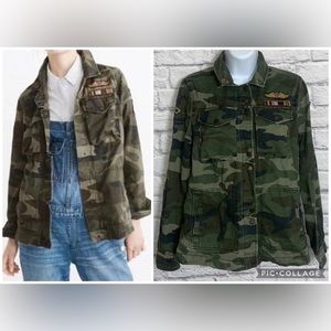 Abercrombie & Fitch Camo Jacket Sz XS